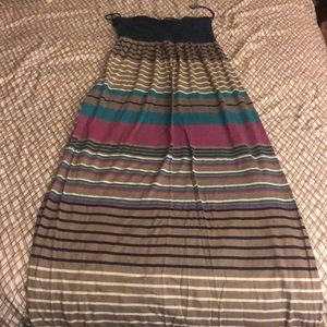 Roxy Strapless Maxi dress